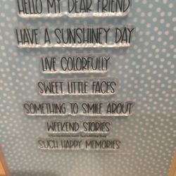  Sunshine  Day Stamp & Die Set