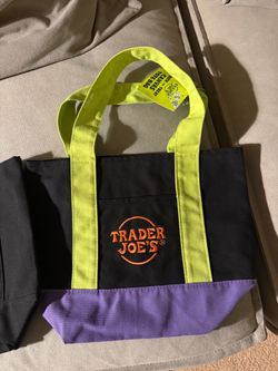 Trader Joe's Halloween Canvas Tote Bag