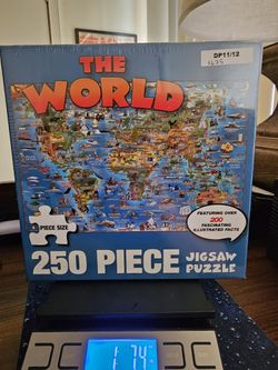 Maestral The WORLD 250 Pieces Jigsaw Puzzle