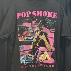 Vlone x Pop Smoke King of New York Shirt
