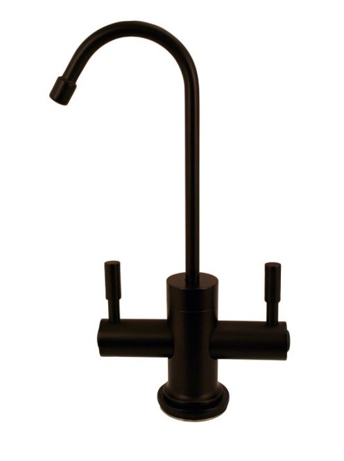 Westbrass D2051-12 Contemporary 10" 2-Lever Handle Hot and Cold Water Dispenser Faucet, Oil Rubbed Bronze