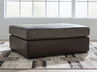 Castille Way Fossil Oversized Accent Ottoman (Online Special Price)