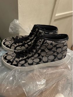 Coach Hugh Top shoes monogram