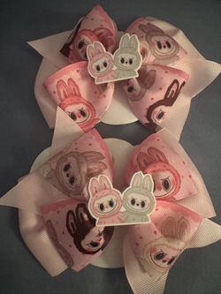 Labubu Hair Bows