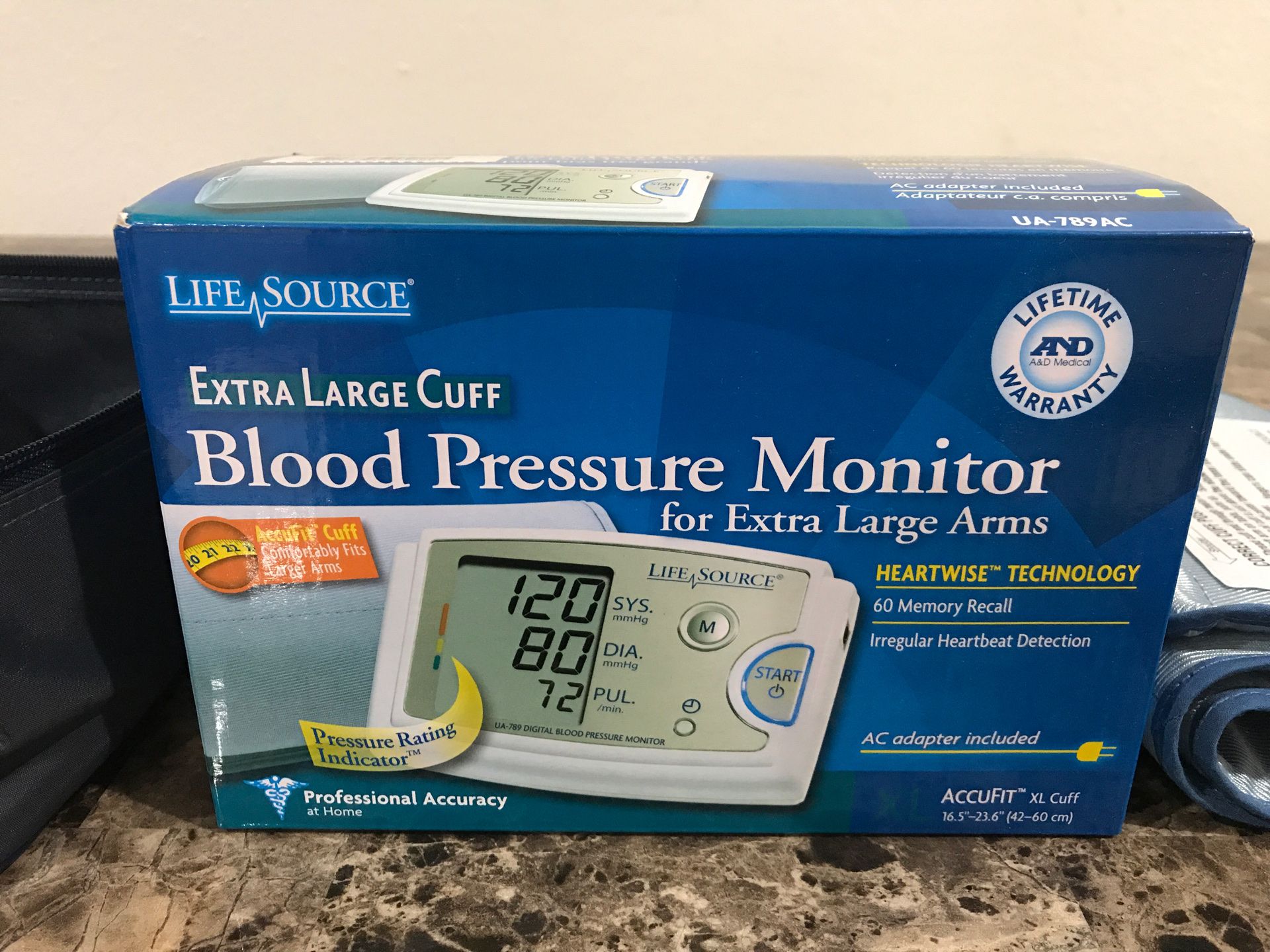 Digital Blood Pressure Monitor for Extra Large Arms
