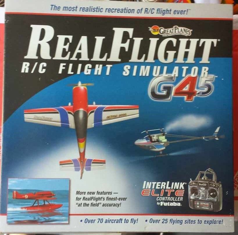 Great Planes Realflight G4.5 R/c Flight Simulator Futaba