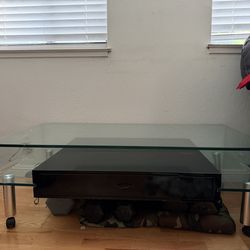 Coffee table with drawer