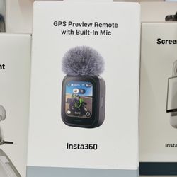 Insta360 GPS Preview Remote W/ Built In Mic