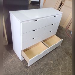 Eight drawers dresser with rails / 8 drawers dresser with rails