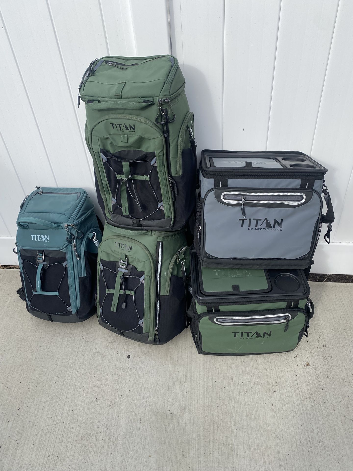 Titan Backpacks And Coolers
