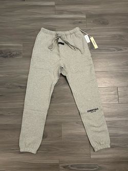 Medium - Essentials Dark Oatmeal Cuffed Sweatpants Brand New