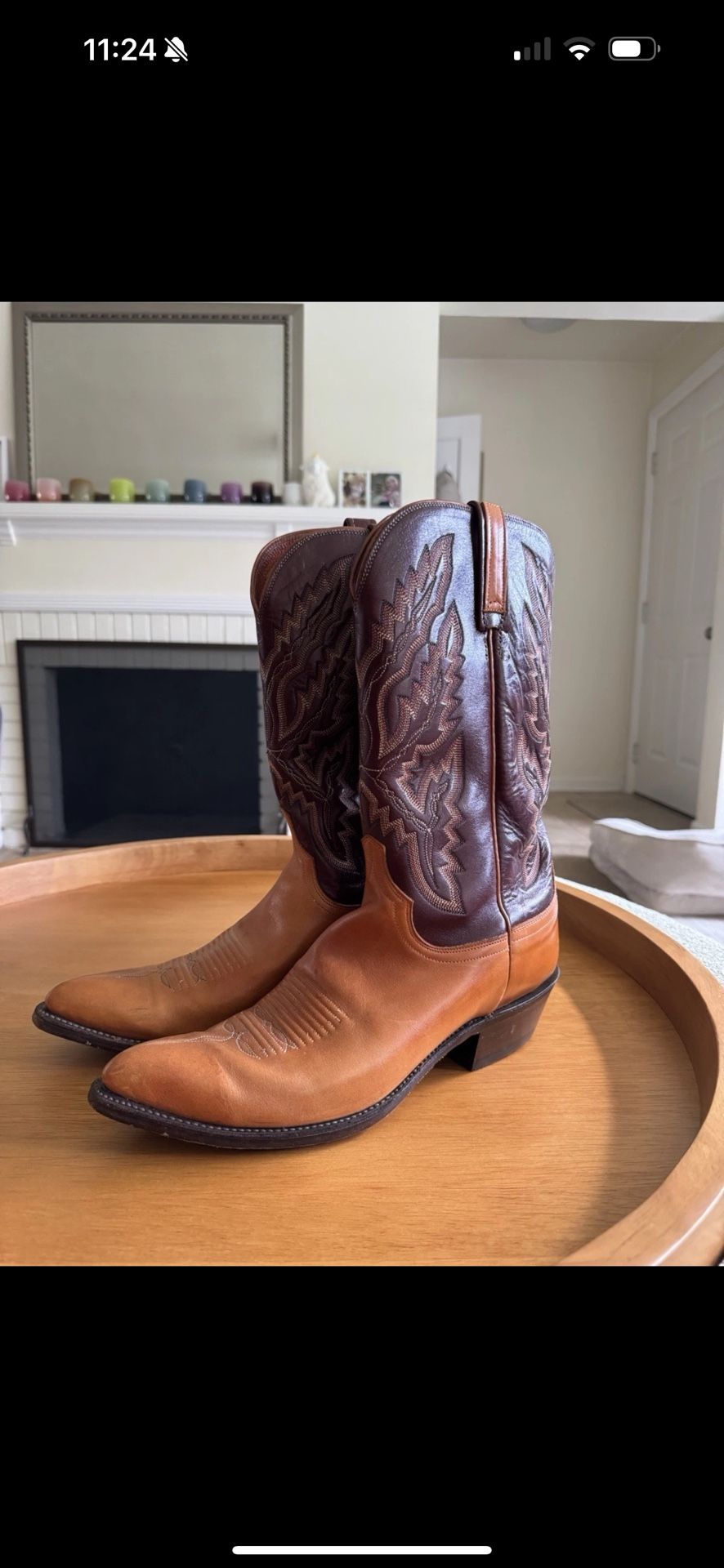 Lucchese Cowboy Boots Men’s 10D
