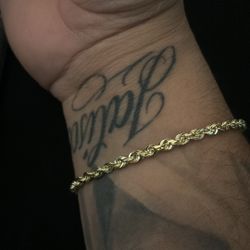 Gold Bracelet Esclava