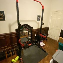 Half Rack & T-Bar Row 