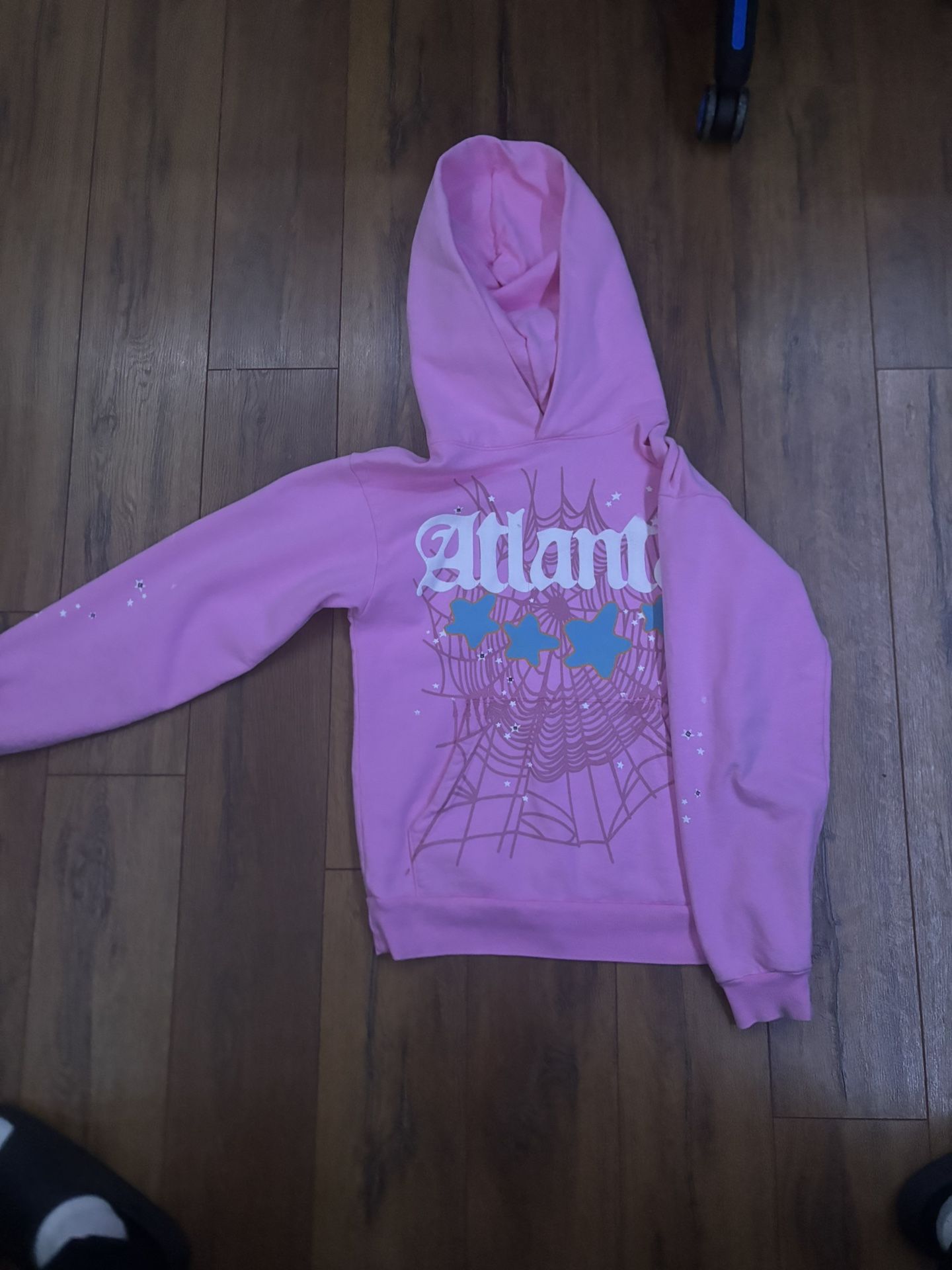 “Sp5der” Pink Atlanta Hoodie