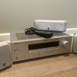 The Yamaha HTR-5830 is a 5.1 channel surround sound receiver 