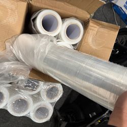 1 Roll 18” x 1500ft Heavy Duty Stretch Wrap Film – 80 Gauge Clear Plastic Pallet Wrap Roll for Moving, Packing, Shipping & Storage Industrial Shrink