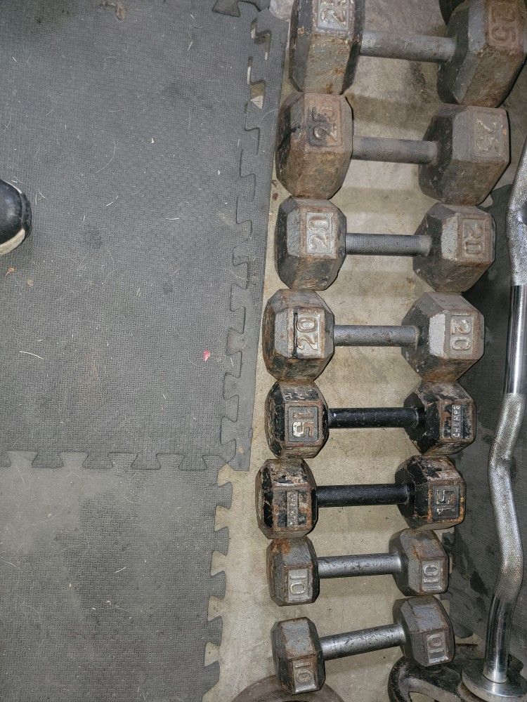 Set of Dumbbells
