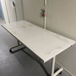 Table  on wheels