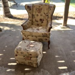 Chair with foot rest