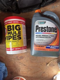 Antifreeze Coolant& Big Mule Wipes
