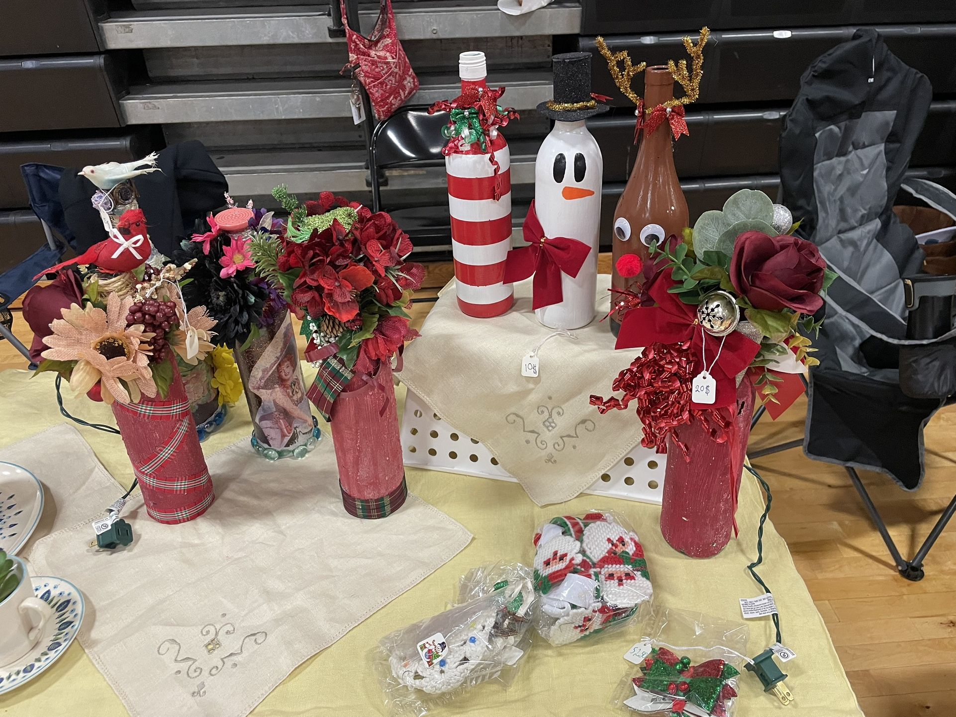 Christmas Bottle Decor set