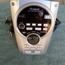 Roland TD-15 Electric Drum Console Controller + Cables & Power Cord