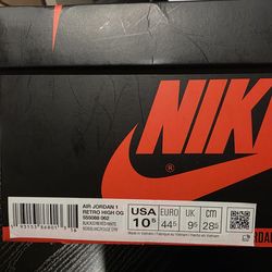 Jordan 1 Bloodline 10.5