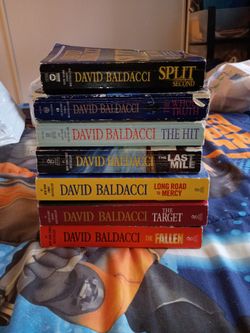 David Baldacci Lovers - 7 Of His Books