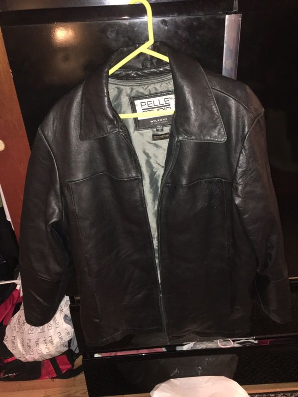 🔴Men's Black leather jacket🔴