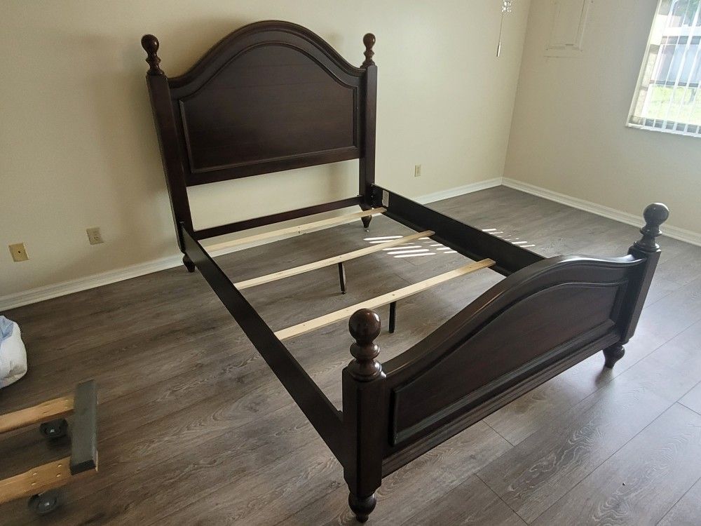 Queen bed frame