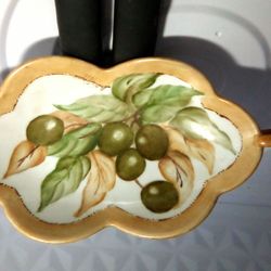 Vintage E Nations Ceramic OLIVE BRANCH Serving Dish 