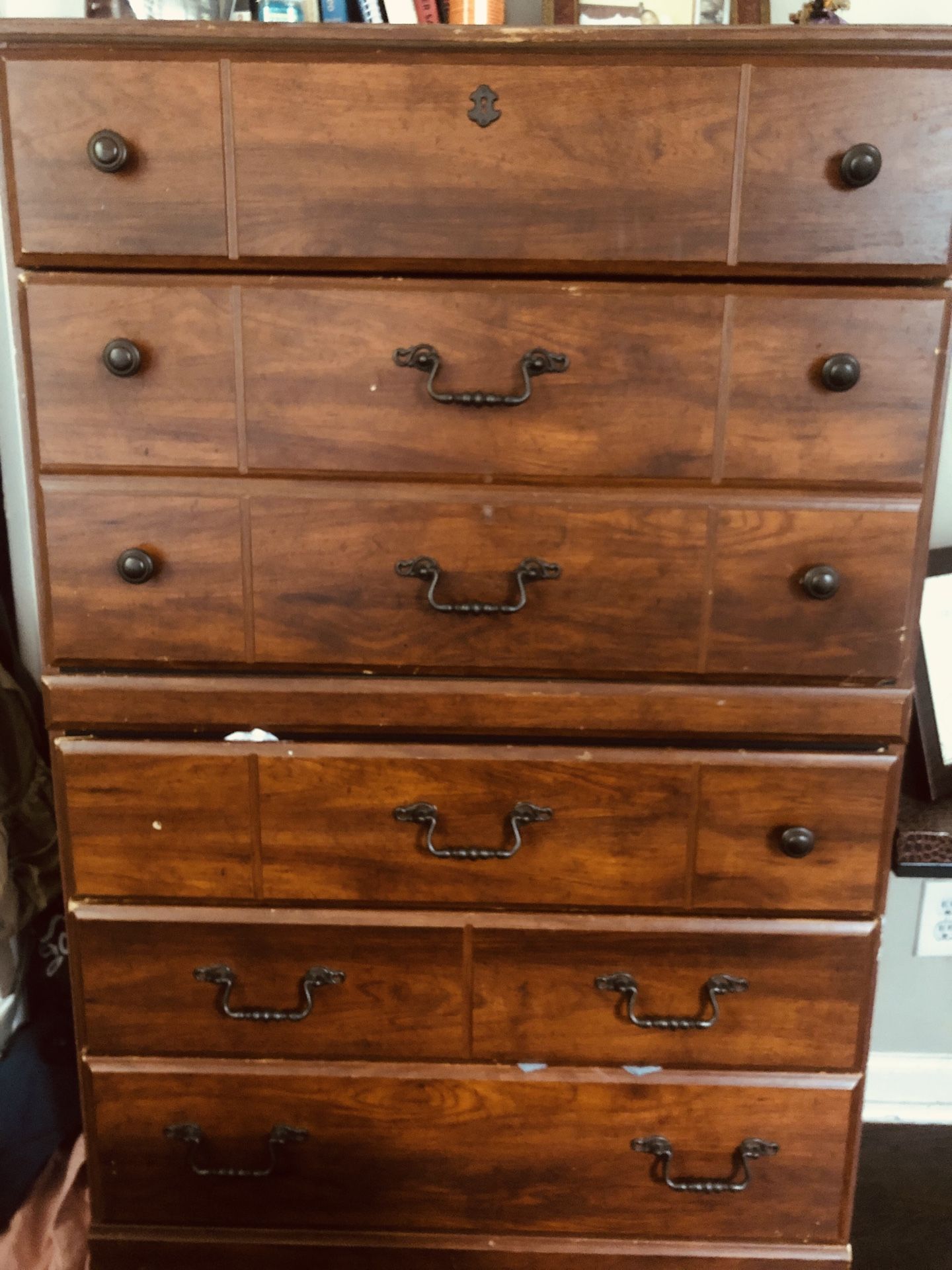 Honey brown dresser 48x28