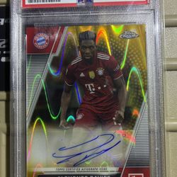 Alphonso Davies Soccer Card 