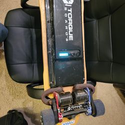 Used Custom Build Torque Board Electric Skateboard