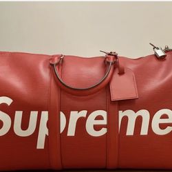 Louis Vuitton X Supreme Duffel Bag