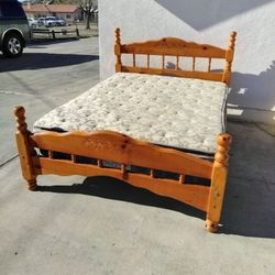 Queen Size Bed Frame And Mattress