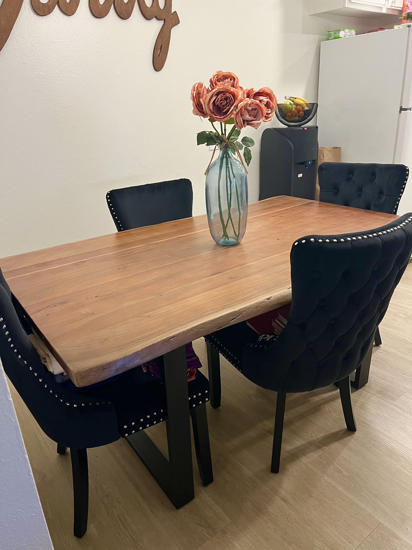 Live Edge Solid Wood Dining Table Set for Sale in San Diego, CA - OfferUp
