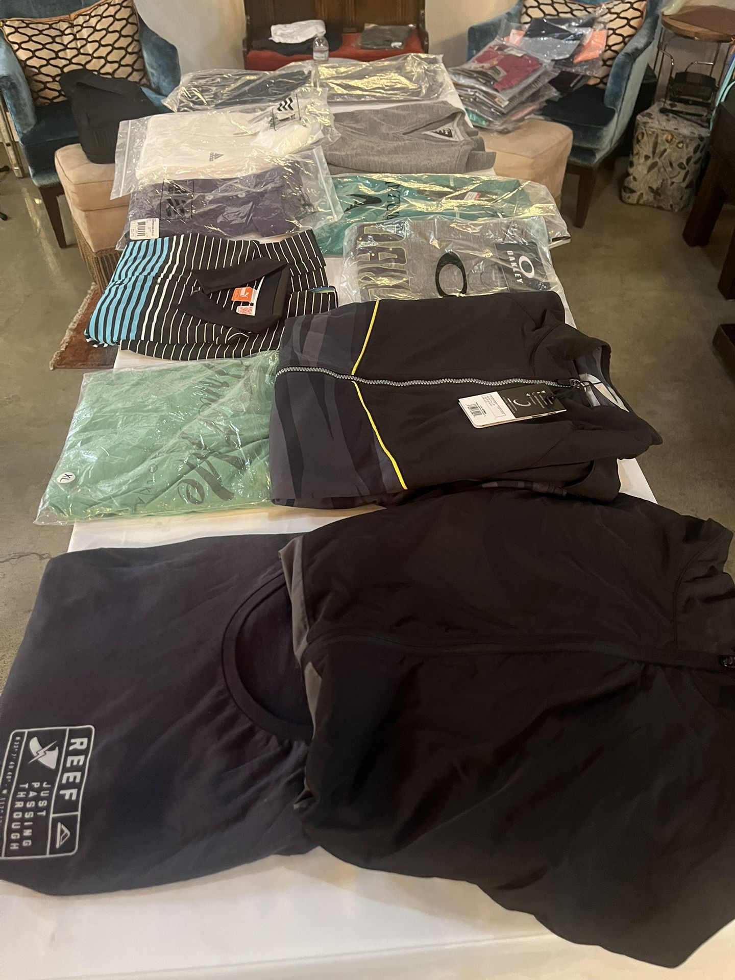 New Golf Clothing Sale! TaylorMade, Adidas, Etc. See Description For Details And Pricing!