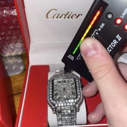 silver watch, white accents, luxury accessory, stainless steel, men's watch, elegant design, minimal style, sophisticated, polished finish, high-end