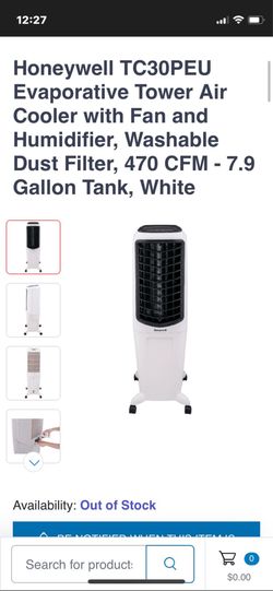 Air cooler honey well