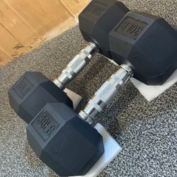 Dumbbells 30lb Pair