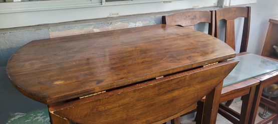 Wooden Table And Chairs