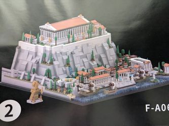 Acropolis Of Athens Lego Block Set