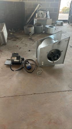 Marathon 3/4 HP Electric Motor With Blower