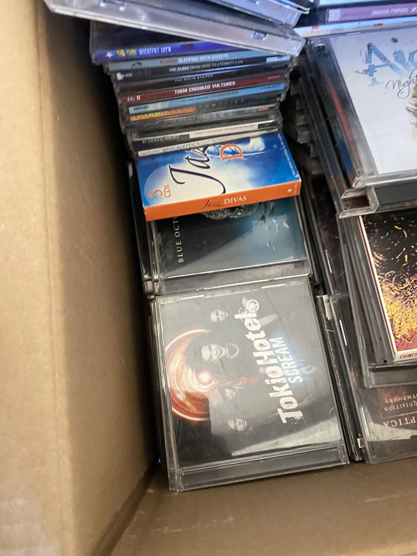 Box of cds