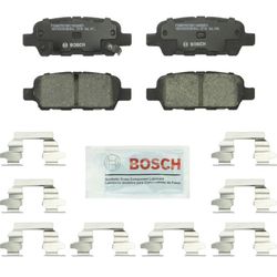 BOSCH BC905 QuietCast Premium Ceramic Disc Brake Pad Set - Compatible With Select Infiniti; Nissan 350Z, 370Z, Altima, Juke, Leaf, Maxima, Murano, Pat