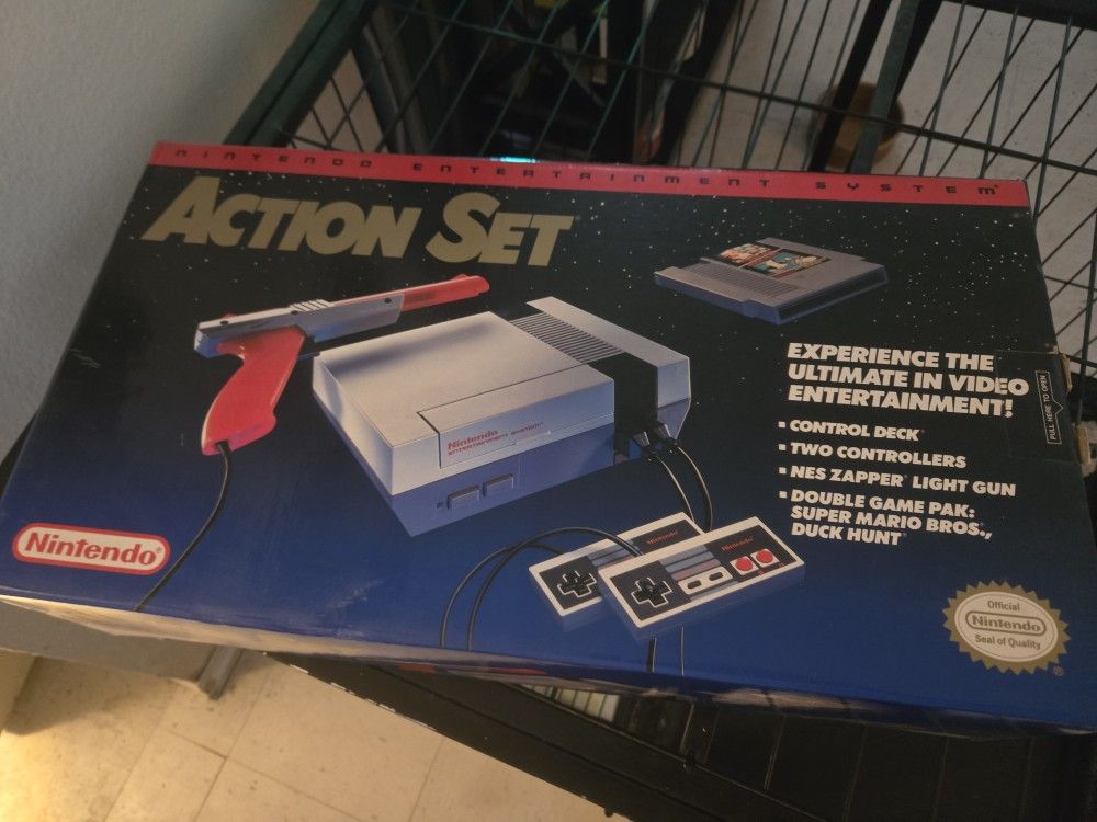Original Nintendo NES In Box