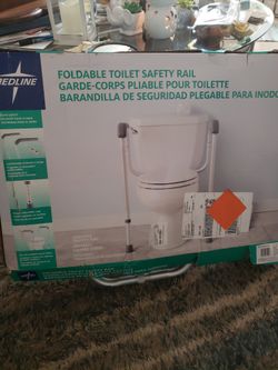 Medline Foldable Safety Toilet Rails