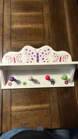 Bag hanger or decor for kids room